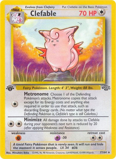 Clefable (17) - Front