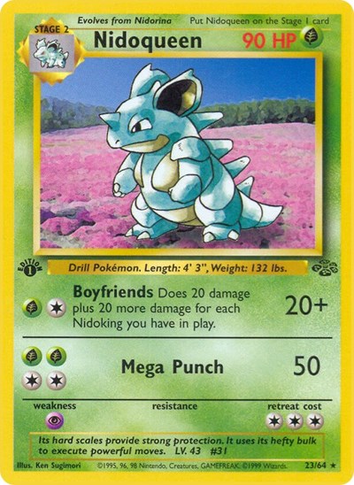 Nidoqueen (23) - Front