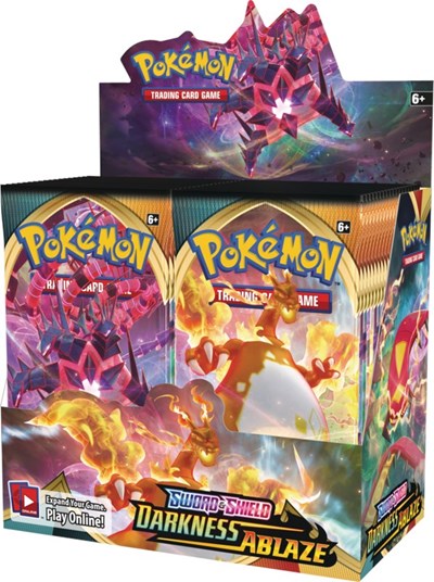 Darkness Ablaze Booster Box - Front