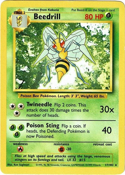 Beedrill - Front
