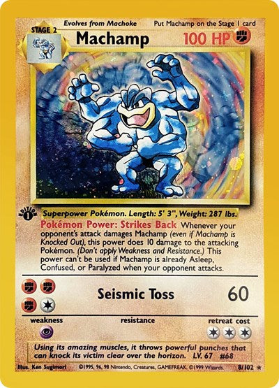 Machamp - 8/102 - Front