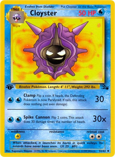 Cloyster - Front
