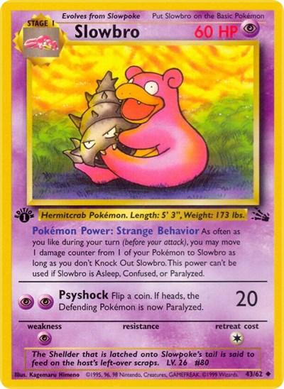 Slowbro - Front