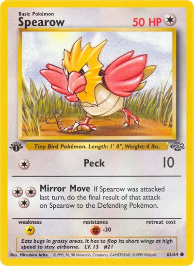 Spearow - Front