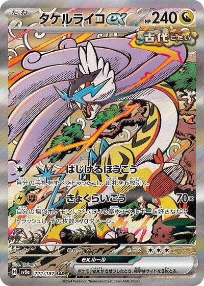 Raging Bolt ex - 222/187 - Front