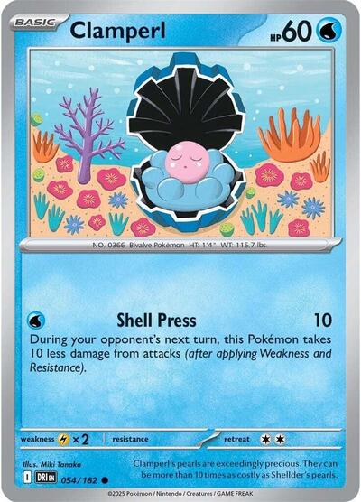 Clamperl - 054/182 - Front