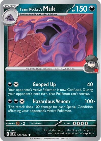 Team Rocket's Muk - Front