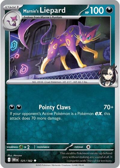 Marnie's Liepard - Front