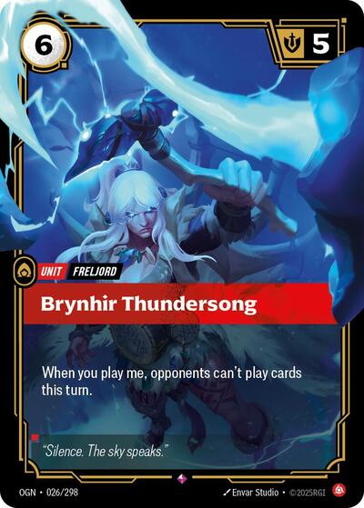 Brynhir Thundersong - Front