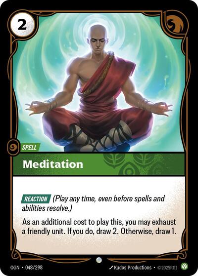 Meditation - Front