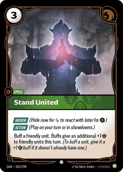 Stand United - Front