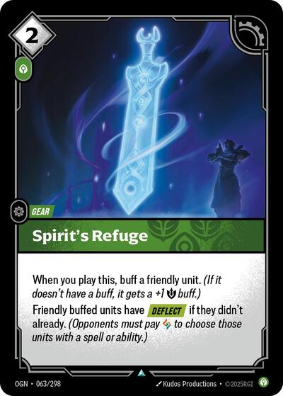 Spirit's Refuge - Front