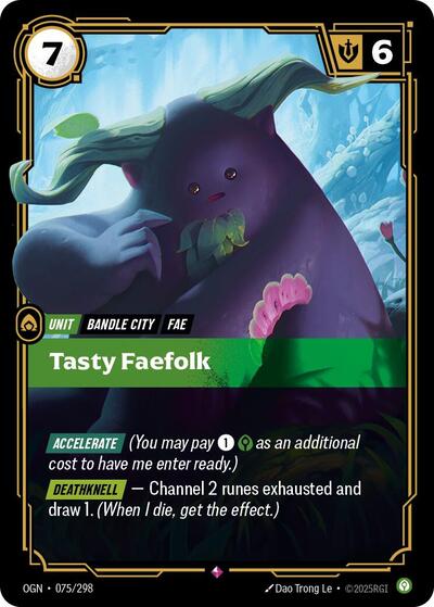 Tasty Faefolk - Front