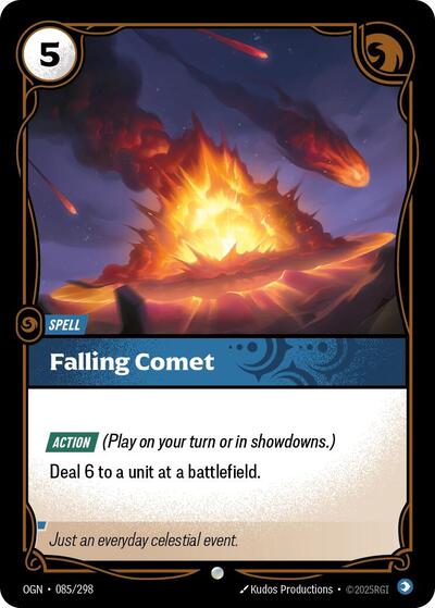 Falling Comet - Front