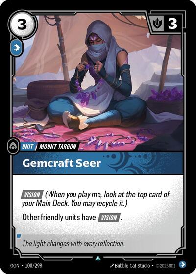 Gemcraft Seer - Front