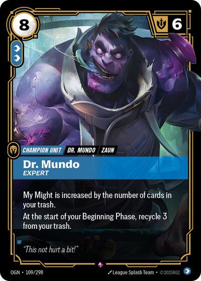 Dr. Mundo, Expert - Front