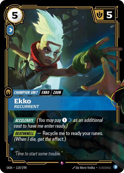Ekko, Recurrent - Front