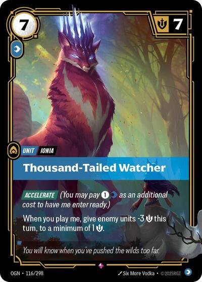 Thousand-Tailed Watcher - Front