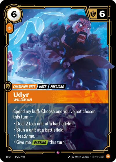 Udyr - Wildman - Front