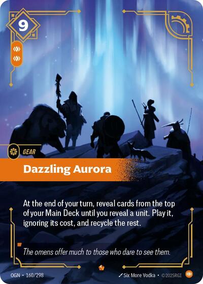 Dazzling Aurora - Front
