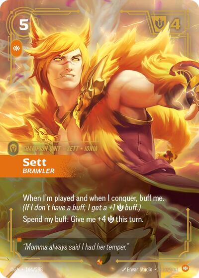 Sett - Brawler - Front