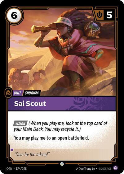 Sai Scout - Front
