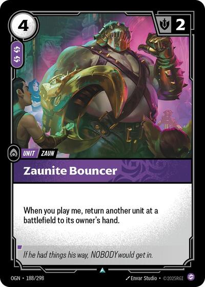 Zaunite Bouncer - Front