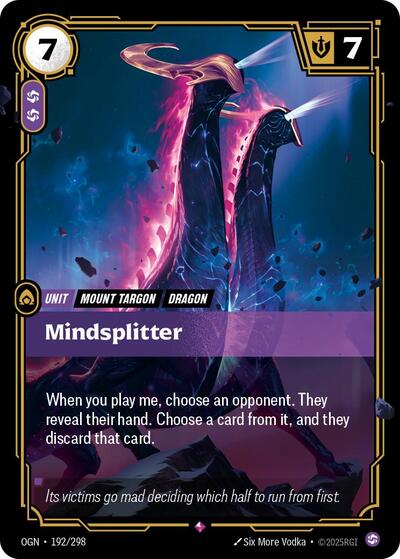 Mindsplitter - Front