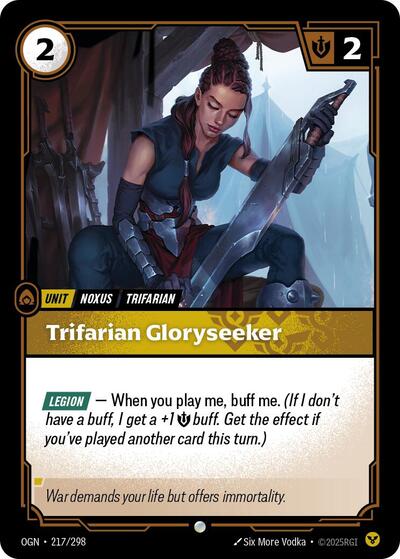 Trifarian Gloryseeker - Front