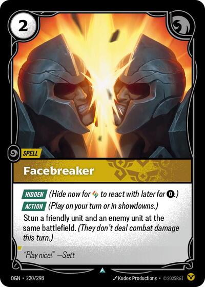Facebreaker - Front