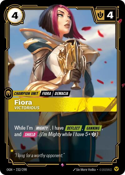 Fiora, Victorious - Front
