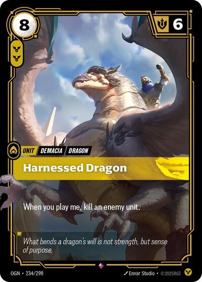 Harnessed Dragon - Front
