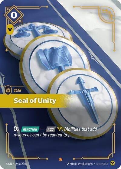 Seal of Unity - Front