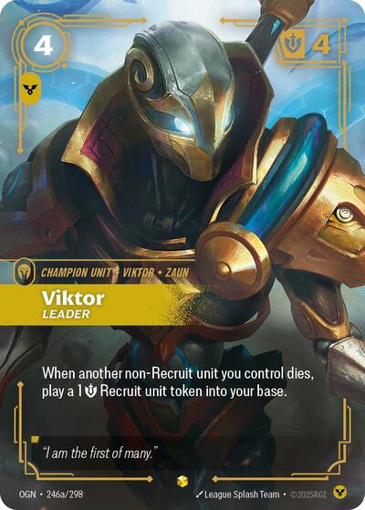 Viktor, Leader (Alternate Art) - Front