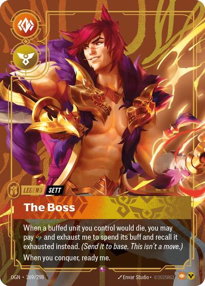 Sett - The Boss - Front