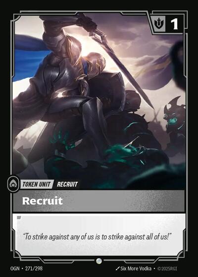 Recruit (271) // Buff - Front