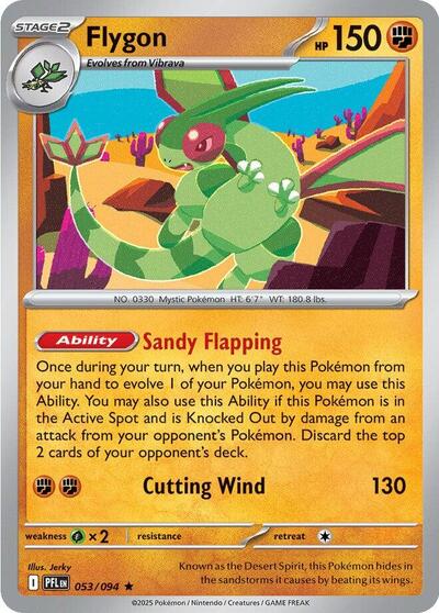 Flygon - 053/094 - Front