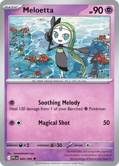 Meloetta - Front