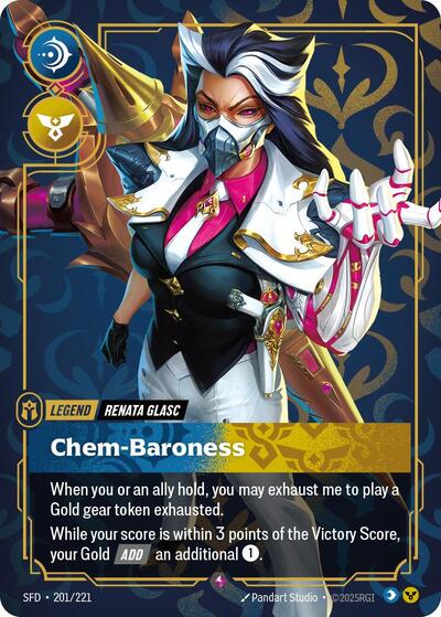 Renata Glasc, Chem-Baroness - Front