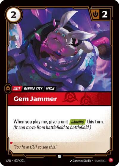 Gem Jammer - Front