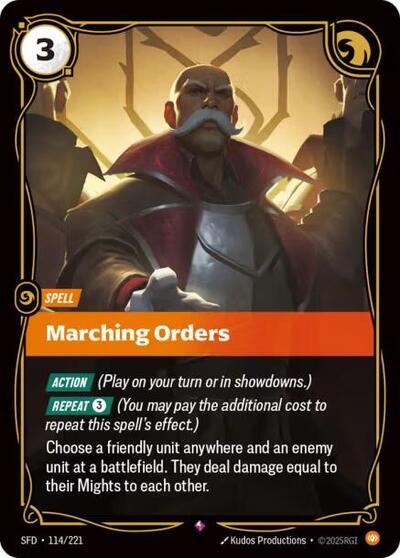 Marching Orders - Front