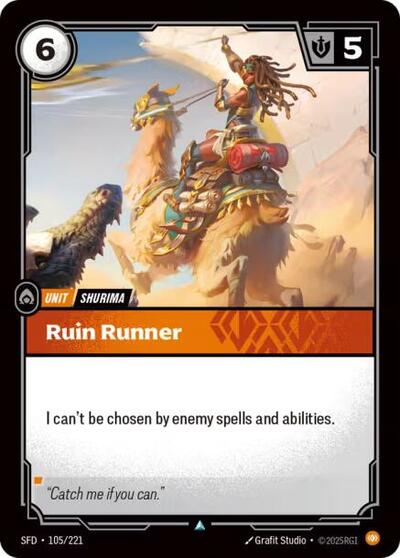 Ruin Runner - Front