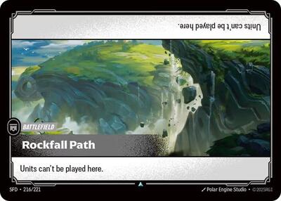 Rockfall Path - Front