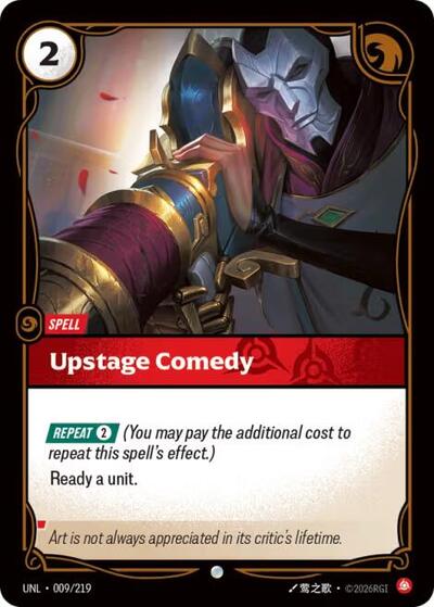 Upstage Comedy - Front