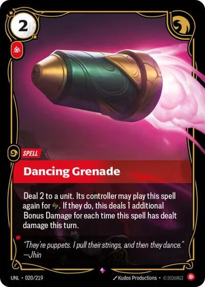 Dancing Grenade - Front