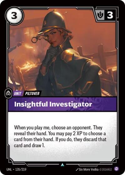 Insightful Investigator - Front
