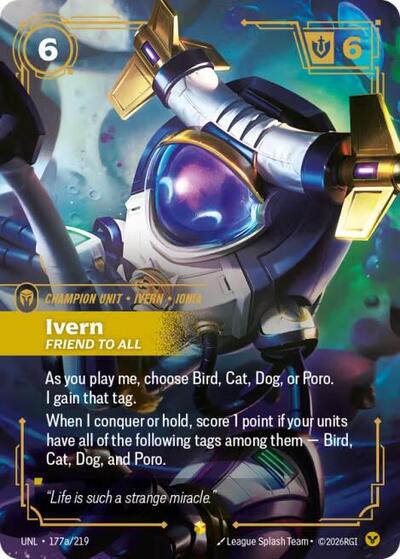 Ivern, Friend to All (Alternate Art) - Front