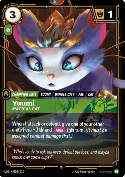 Yuumi - Magical Cat - Front