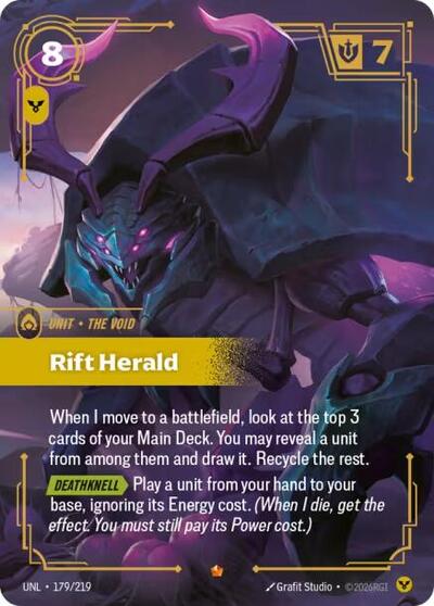 Rift Herald - Front