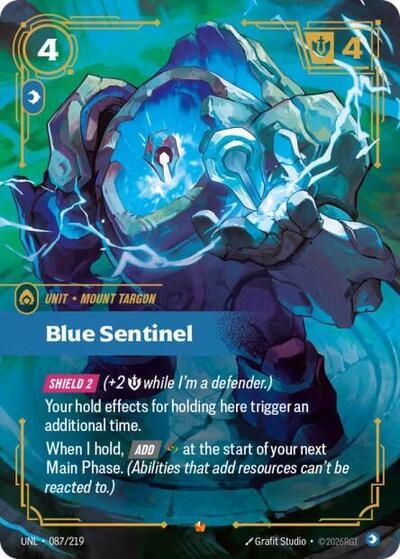 Blue Sentinel - Front